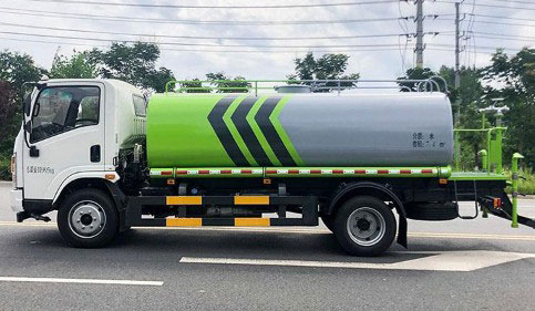 國六10方東風(fēng)華神T1灑水車圖片